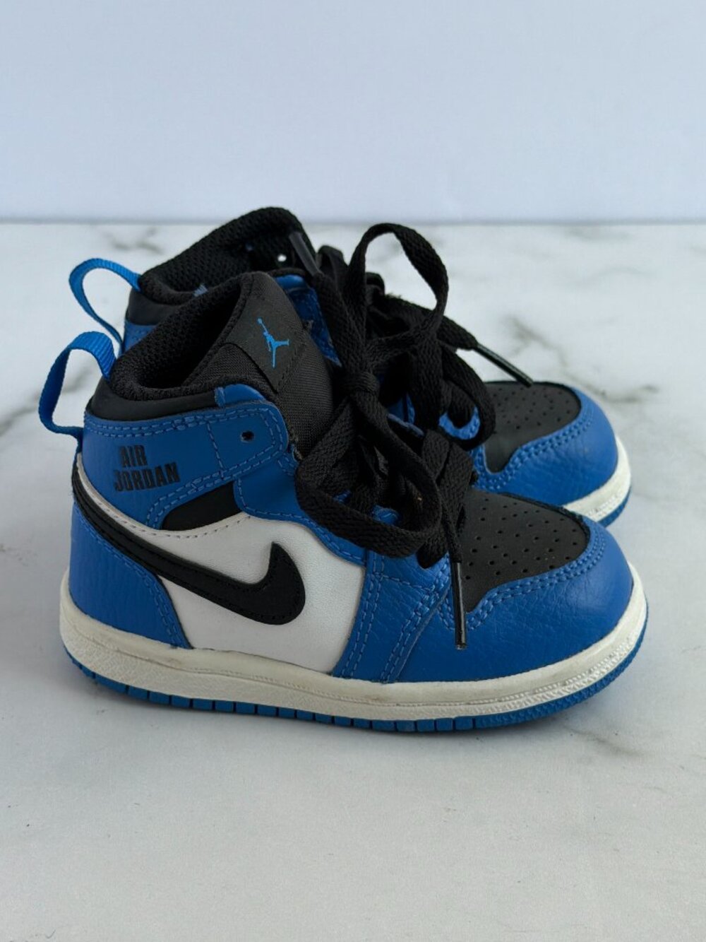 Air Jordan 1 Retro High GS Rare Air Soar Blue Toddler 5C